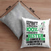Singer-Songwriter Geschenk Lustiger Spruch für Singer-Songwriter Geschenkidee Bester Singer-Songwriter Der WeltKissen mit Füllung 40x40 (Grau) Grau Trendation