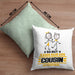 Cousin Geschenk Kissen mit Füllung 40x40 So Gut Kann Nur Ein Cousin Aussehen Geschenkidee (Grau) Grün Trendation