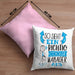 Manager Kissen mit Füllung 40x40 Geschenk So Sieht Ein RIchtig Cooler Manager Aus Geschenkidee Lustiger Spruch Geburtstag (Grau) Rosa Trendation
