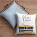 Professor Geschenk Kissen mit Füllung 40x40 Ich Bin Professor Aber Sag Doch Einfach Superheld Lustige Geschenkdiee für Professor (Grau) Blau Trendation