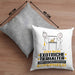 ExotischeTierhalter Geschenk Kissen mit Füllung 40x40 Ich Bin ExotischeTierhalter Aber Sag Doch Einfach Superheld Lustige Geschenkdiee für ExotischeTierhalter (Grau) Grau Trendation