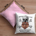 Glatze Bart Echter Mann Kissen mit Füllung 40x40 Geschenk Wer Braucht Haare Mit Einem Bart Wie Diesem (Grau) Rosa Trendation