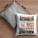 Wildtierschützer Geschenk Kaffee-Kissen mit Füllung 40x40 Geschenkidee für Wildtierschützer Ich Bin Wildtierschützer Ich Kann Es Dir Erklären Jedoch Nicht Für Dich Verstehen Spruch Lustig (Grau) Grau Trendation