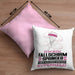 Fallschirmspringer Geschenk Kissen mit Füllung 40x40 Ich Bin Fallschirmspringer Aber Sag Doch Einfach Superheld Lustige Geschenkdiee für Fallschirmspringer (Grau) Rosa Trendation