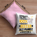 Jazz-Pianist Geschenk Lustiger Spruch für Jazz-Pianist Geschenkidee Bester Jazz-Pianist Der WeltKissen mit Füllung 40x40 (Grau) Rosa Trendation