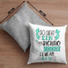 So Sieht Ein Richtig Cooler Filmfan Aus Geschenk Kissen mit Füllung 40x40 Lustiger Spruch Geschenkidee (Grau) Grau Trendation