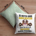 Australian Shepherd Besitzer Kissen mit Füllung 40x40 Geschenk Lustiger Spruch Geschenkidee Besitzerin Australian Shepherd Haben Personal (Grau) Grün Trendation
