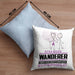 Wandern Geschenk Kissen mit Füllung 40x40 Ich Bin Wandern Aber Sag Doch Einfach Superheld Lustige Geschenkdiee für Wandern (Grau) Blau Trendation