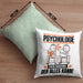 Psychologe Kissen mit Füllung 40x40 Geschenk für Psychologe Der Mann Der Alles Kann Geschenkidee zum Geburtstag (Grau) Grün Trendation
