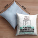 Plattenladenbesitzer Geschenk Kissen mit Füllung 40x40 Ich Bin Plattenladenbesitzer Aber Sag Doch Einfach Superheld Lustige Geschenkdiee für Plattenladenbesitzer (Grau) Blau Trendation