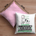 Hundebedarfsverkäufer Geschenk Kissen mit Füllung 40x40 Ich Bin Hundebedarfsverkäufer Aber Sag Doch Einfach Superheld Lustige Geschenkdiee für Hundebedarfsverkäufer (Grau) Rosa Trendation