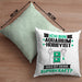Aquarium-Hobbyist Kissen mit Füllung 40x40 Geschenk für Aquarium-Hobbyist Geburtstag Lustiger Spruch Was Ist Deine Superkraft (Grau) Grün Trendation
