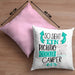 So Sieht Ein Richtig Cooler Camper Aus Geschenk Kissen mit Füllung 40x40 Lustiger Spruch Geschenkidee (Grau) Rosa Trendation