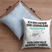Tauchlehrer Geschenk Kissen mit Füllung 40x40 Lustige Geschenkidee Geburtstag für Tauchlehrer Ich Bin Dieser Legendäre Tauchlehrer Von Dem Alle Geredet Haben (Grau) Blau Trendation
