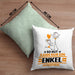 Enkel Geschenk Kissen mit Füllung 40x40 So Gut Kann Nur Ein Enkel Aussehen Geschenkidee (Grau) Grün Trendation