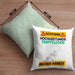 Tierpfleger Kissen mit Füllung 40x40 Geschenk Lustiger Spruch Geschenkidee für Tierpfleger Achtung Hochleistungs Tierpfleger Bei Der Arbeit (Grau) Grün Trendation