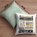 Hundeliebhaber Geschenk Kaffee-Kissen mit Füllung 40x40 Geschenkidee für Hundeliebhaber Ich Bin Hundeliebhaber Ich Kann Es Dir Erklären Jedoch Nicht Für Dich Verstehen Spruch Lustig (Grau) Grün Trendation
