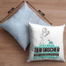 Tierforscher Geschenk Kissen mit Füllung 40x40 Ich Bin Tierforscher Aber Sag Doch Einfach Superheld Lustige Geschenkdiee für Tierforscher (Grau) Blau Trendation