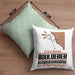 Boulderer Geschenk Kissen mit Füllung 40x40 Ich Bin Boulderer Aber Sag Doch Einfach Superheld Lustige Geschenkdiee für Boulderer (Grau) Grün Trendation