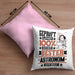 Astronom Geschenk Lustiger Spruch für Astronom Geschenkidee Bester Astronom Der WeltKissen mit Füllung 40x40 (Grau) Rosa Trendation