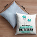 Rätselfan Geschenk Kissen mit Füllung 40x40 So Gut Kann Nur Ein Rätselfan Aussehen Geschenkidee (Grau) Blau Trendation