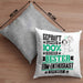 EDM-Enthusiast Geschenk Lustiger Spruch für EDM-Enthusiast Geschenkidee Bester EDM-Enthusiast Der WeltKissen mit Füllung 40x40 (Grau) Grau Trendation