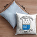 Lustige Kissen mit Füllung 40x40 mit technischem Spruch - Ideales Geschenk für Geburtstag (Grau) Blau Trendation