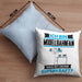 Modellbahnfan Kissen mit Füllung 40x40 Geschenk für Modellbahnfan Geburtstag Lustiger Spruch Was Ist Deine Superkraft (Grau) Blau Trendation