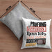 Bachelor Master Prüfung Bestanden Geschenk Kissen mit Füllung 40x40 Studium Prüfung Bestanden Kann Ich Jetzt Weiter Serie Gucken (Grau) Grau Trendation