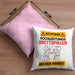 Brettspieler Kissen mit Füllung 40x40 Geschenk Lustiger Spruch Geschenkidee für Brettspieler Achtung Hochleistungs Brettspieler Bei Der Arbeit (Grau) Rosa Trendation