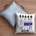 Ärztin Geschenk Kissen mit Füllung 40x40 Lustig Geschenkidee für Ärztin Geburtstag So Sieht Eine Richtig Coole Ärztin Aus Frauen Spruch (Grau) Blau Trendation