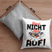 Pool Billard Kissen mit Füllung 40x40 Geschenk Billiard-Spieler Geschenkidee Sprüche Heul Nicht Bau Auf (Grau) Grau Trendation