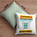 Aquarium-Enthusiast Kissen mit Füllung 40x40 Geschenk Lustiger Spruch Geschenkidee für Aquarium-Enthusiast Achtung Hochleistungs Aquarium-Enthusiast Bei Der Arbeit (Grau) Grün Trendation