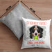 Berner Sennen Besitzer Kissen mit Füllung 40x40 Geschenk Lustiger Spruch Geschenkidee Besitzerin Ich Bin Nicht toll Aber Mein Berner Sennen Ist Es (Grau) Grau Trendation
