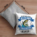 Lustige Kissen mit Füllung 40x40 für Angler Lustiger Spruch Geschenkidee (Grau) Grau Trendation