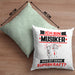 Musiker Kissen mit Füllung 40x40 Geschenk für Musiker Geburtstag Lustiger Spruch Was Ist Deine Superkraft (Grau) Grün Trendation