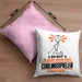 Curlingspieler Geschenk Kissen mit Füllung 40x40 So Gut Kann Nur Ein Curlingspieler Aussehen Geschenkidee (Grau) Rosa Trendation