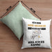 Indie-Musiker Geschenk Kissen mit Füllung 40x40 Lustiger Spruch Ich Bin Indie-Musiker Warum Weil Ich Es Kann Geschenkidee Bester Indie-Musiker Geburtstag (Grau) Grün Trendation