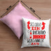So Sieht Ein Richtig Cooler Weinsammler Aus Geschenk Kissen mit Füllung 40x40 Lustiger Spruch Geschenkidee (Grau) Rosa Trendation