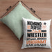 Wrestler Geschenk Kissen mit Füllung 40x40 Lustige Geschenkidee für Wrestler Geburtstag Niemand Ist Perfekt Aber Als Wrestler Ist Man Nah Dran (Grau) Grün Trendation