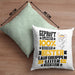 Laufgruppenleiter Geschenk Lustiger Spruch für Laufgruppenleiter Geschenkidee Bester Laufgruppenleiter Der WeltKissen mit Füllung 40x40 (Grau) Grün Trendation