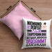 Tierpsychologe Geschenk Kissen mit Füllung 40x40 Lustige Geschenkidee für Tierpsychologe Geburtstag Niemand Ist Perfekt Aber Als Tierpsychologe Ist Man Nah Dran (Grau) Rosa Trendation