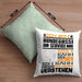 Hundegassi-Service Geschenk Kaffee-Kissen mit Füllung 40x40 Geschenkidee für Hundegassi-Service Ich Bin Hundegassi-Service Ich Kann Es Dir Erklären Jedoch Nicht Für Dich Verstehen Spruch Lustig (Grau) Grün Trendation