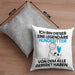 Hundesitter Geschenk Kissen mit Füllung 40x40 Lustige Geschenkidee Geburtstag für Hundesitter Ich Bin Dieser Legendäre Hundesitter Von Dem Alle Geredet Haben (Grau) Grau Trendation