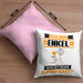 Enkel Kissen mit Füllung 40x40 Geschenk für Enkel Geburtstag Lustiger Spruch Was Ist Deine Superkraft (Grau) Rosa Trendation