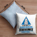 Serienjunkie Geschenk Kissen mit Füllung 40x40 So Gut Kann Nur Ein Serienjunkie Aussehen Geschenkidee (Grau) Blau Trendation