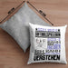 Softballspielerin Geschenk Kaffee-Kissen mit Füllung 40x40 Geschenkidee für Softballspielerin Ich Bin Softballspielerin Ich Kann Es Dir Erklären Jedoch Nicht Für Dich Verstehen Spruch Lustig (Grau) Grau Trendation