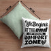 Entrepreneur Kissen mit Füllung 40x40 Entrepreneurship Geschenk Spruch Motivation Idee Sprüche Geschenkidee (Grau) Grün Trendation