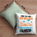 Achterbahn Kissen mit Füllung 40x40 Geschenk Der Tut Nix Der Will Nur Achterbahn Fahren Geschenkidee Erlebnispark (Grau) Grün Trendation
