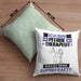 Pferdetherapeut Kissen mit Füllung 40x40 Geschenk für Pferdetherapeut Geburtstag Lustiger Spruch Was Ist Deine Superkraft (Grau) Grün Trendation